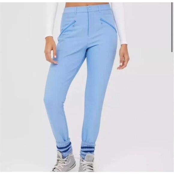 Aerie Offline Chillside Collection Strirrup Ski Pants XS Blue m4 - Picture 1 of 7